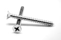 #8-15 x 2 1/2 Phillips Flat Head Sheet Metal Screw Zinc Plated 1700 Pk E51320