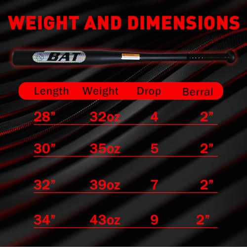32in 2LBS Steel Baseball Bat Q43661