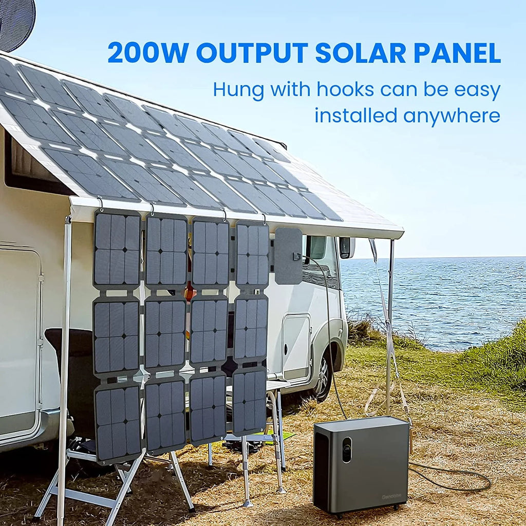 200 Watt Foldable Waterproof Solar Panel I94342