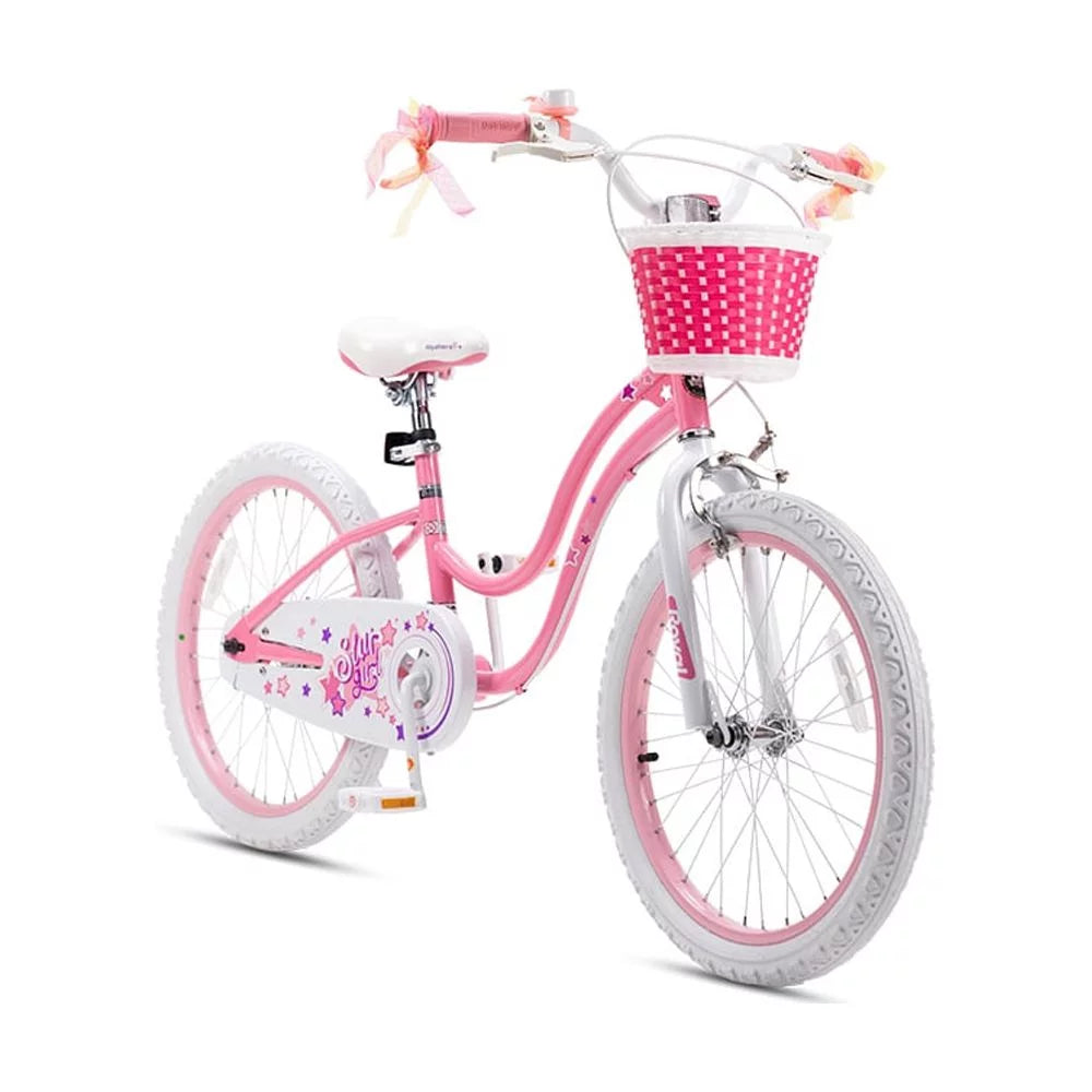 Blue 18 In. Kids Bike with Basket and Kickstand C175