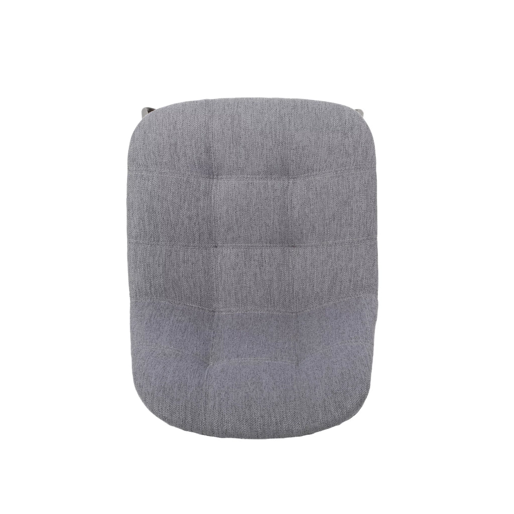Set of 2 Charcoal Fabric Dining Chair X74047