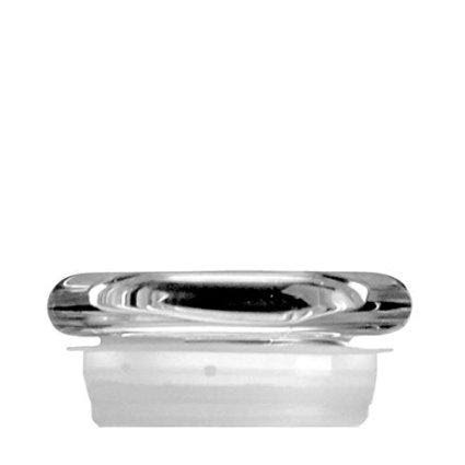 Small Pressed Lid with Fitment, Case of 72 L3000