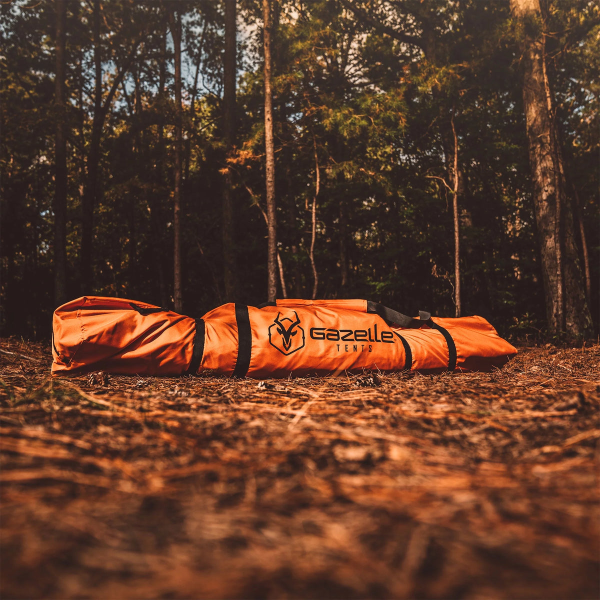 Portable Hub Tent, 4-Person, Sunset Orange X970372