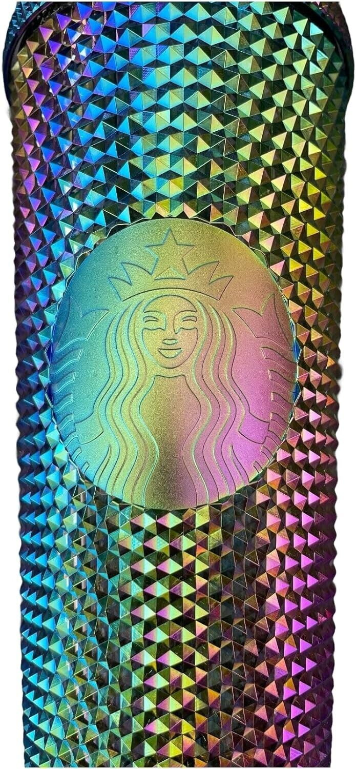 Black Studded 24oz Tumbler Cup W2885