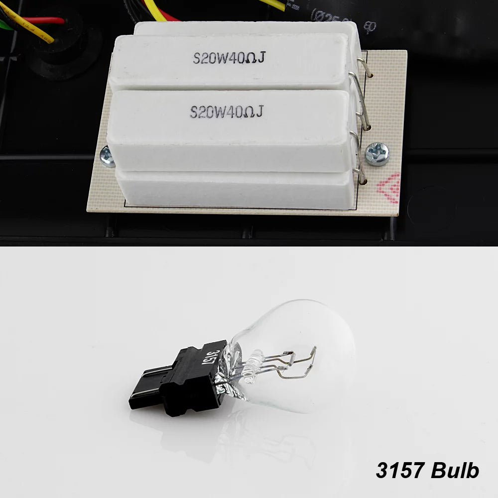 Black LED Tail Brake Light Lamp Assembly N267201