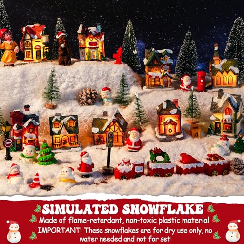 71 Ounces Fake Snow Decoration Artificial Snow Powder E711