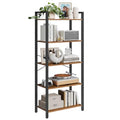 6-Tier Bookshelf with Steel Frame A324