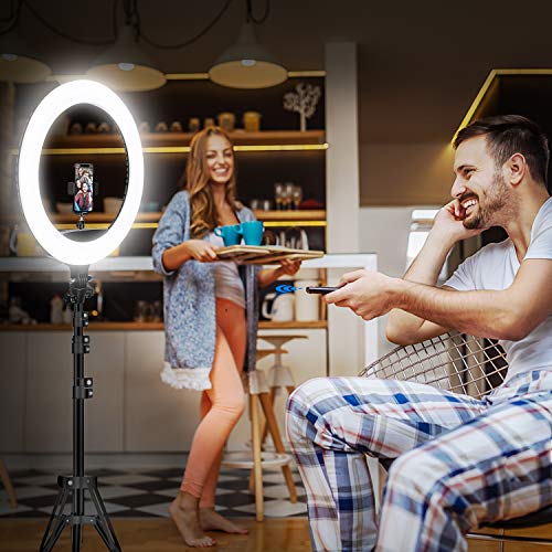 18 Inch RGB Ring Light with Tripod Stand and Phone Holder B235