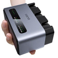 3-Pack NP-W235 Batteries and 30W Fast Charger 2400mAh C218