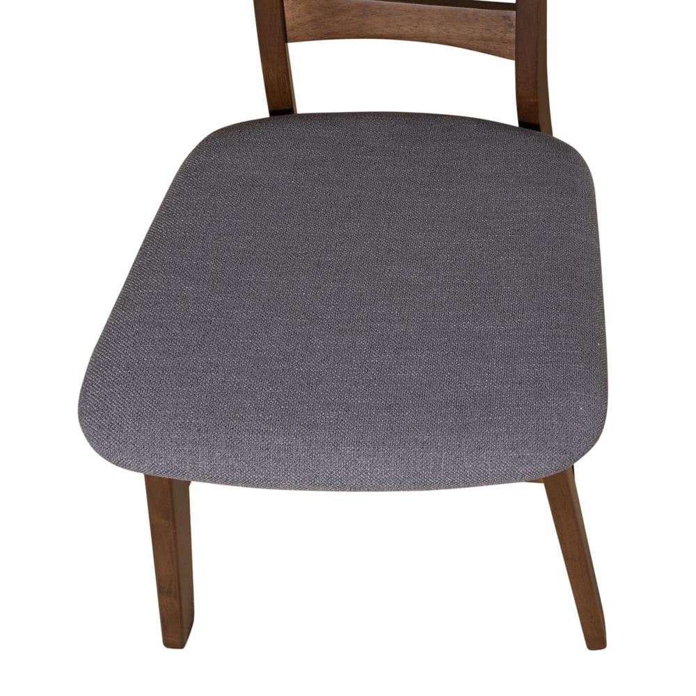 Grey Panel Back Side Chair W66954