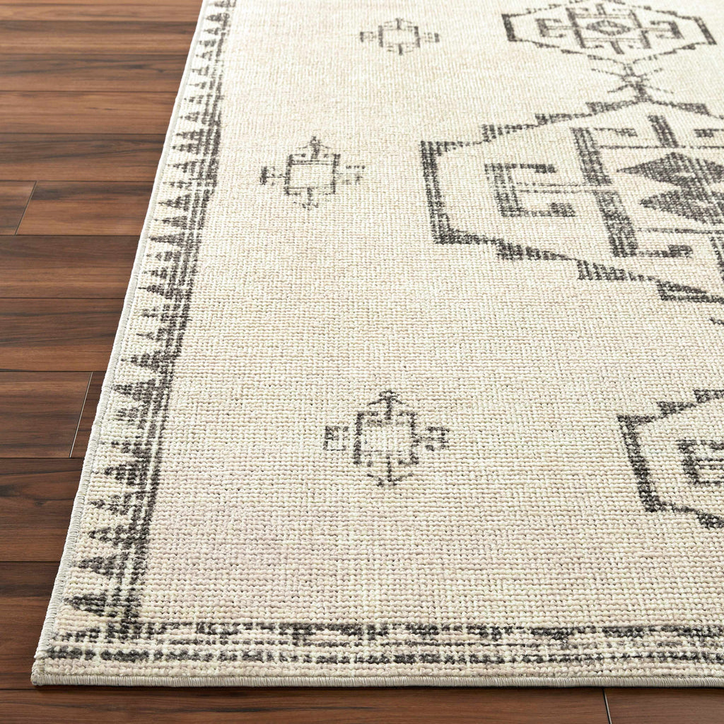 Bone Taupe Cloud Gray Area Rug N310