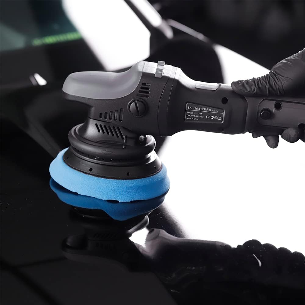 18V Cordless Car Polisher 15mm Orbit 7 Variable Speed X86981