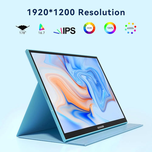 16 Inch Portable IPS HDR Monitor with Smart Cover T581
