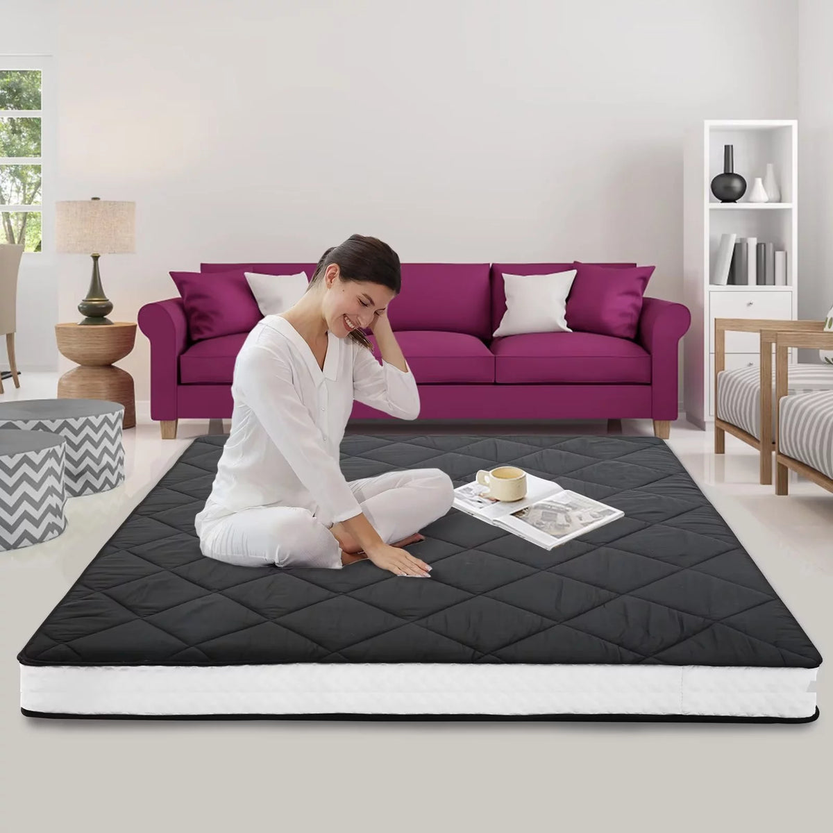 Folding Floor Mattress Twin Size M103