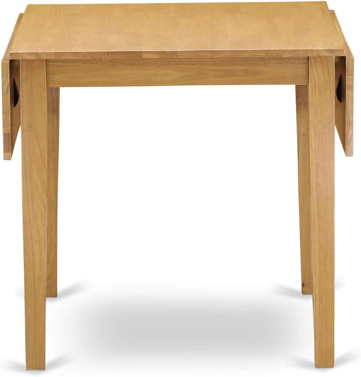 3 Piece Kitchen Set with Rectangle Dropleaf Table and 2 Chairs, Oak C82244