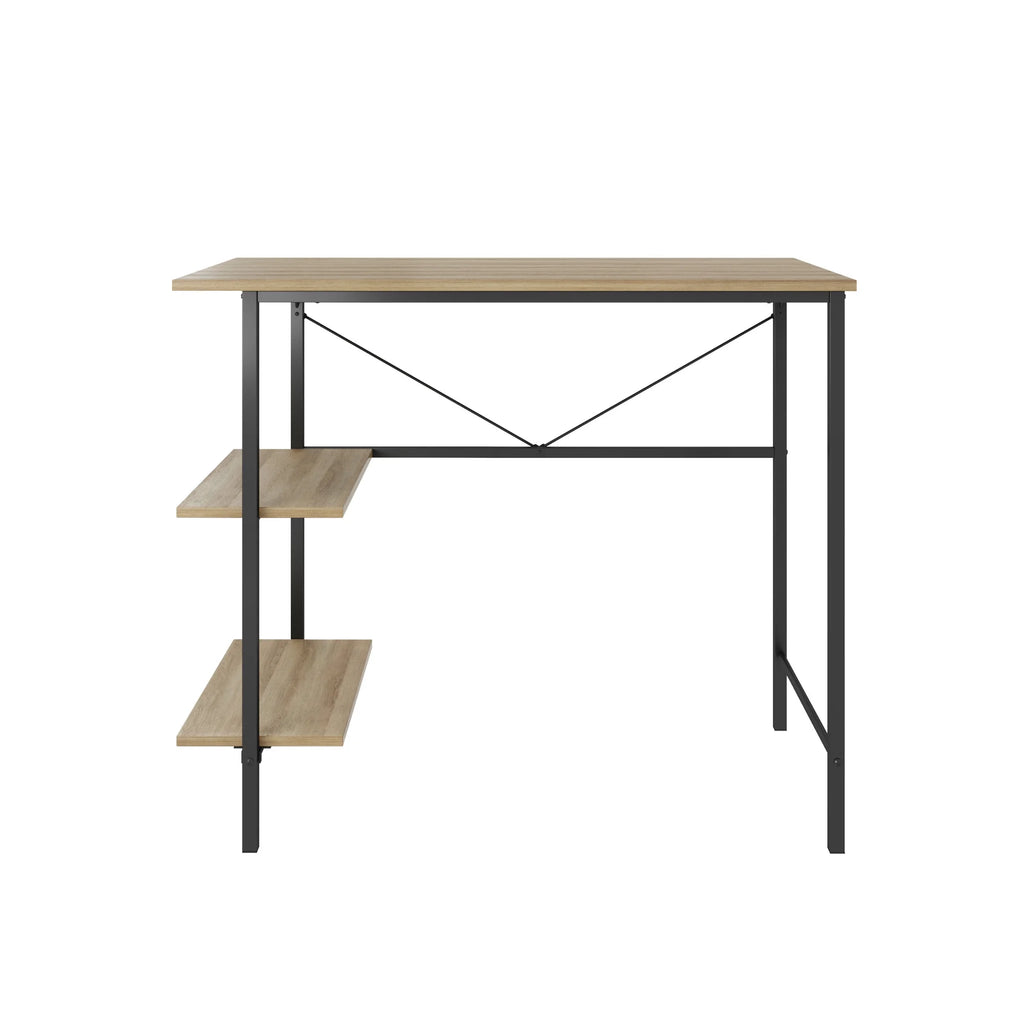 30 inch Tall Oak Storage Desk K404006