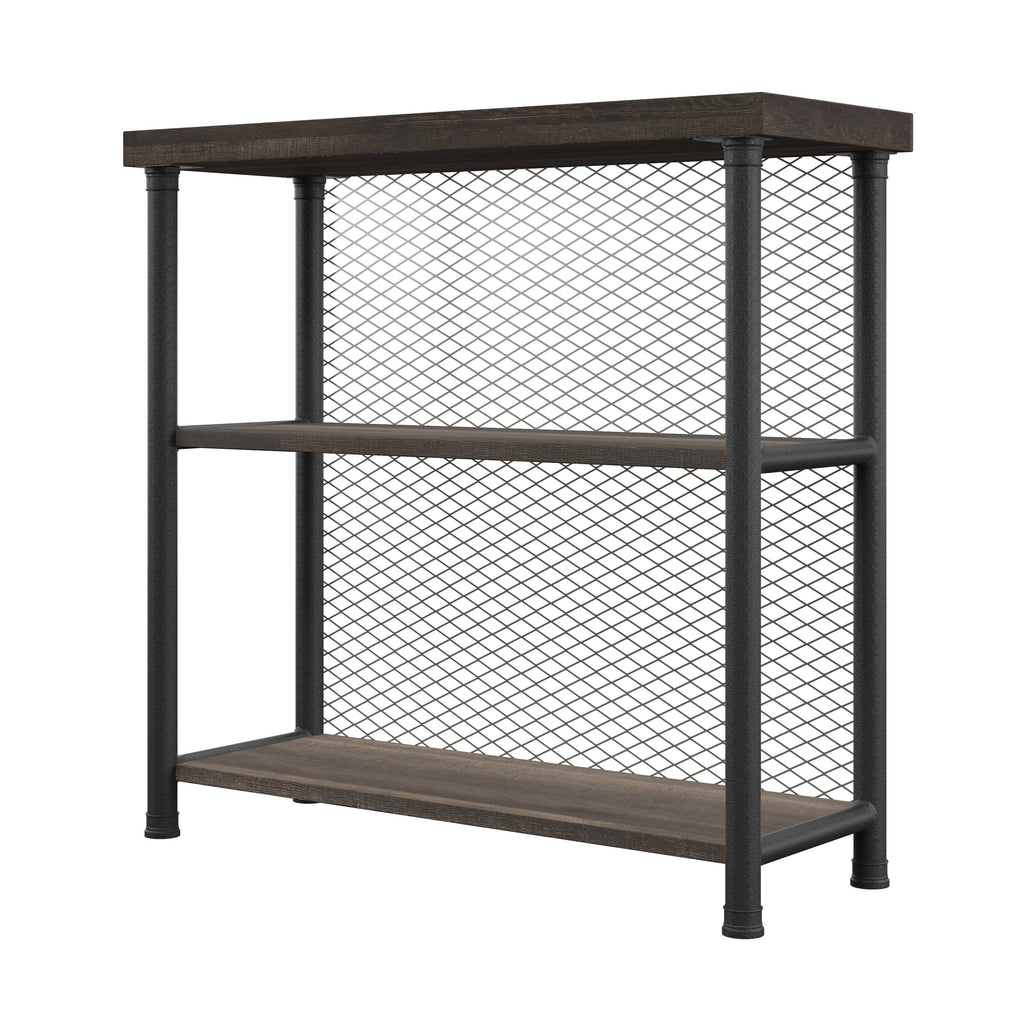 Brown Industrial Bookcase O365