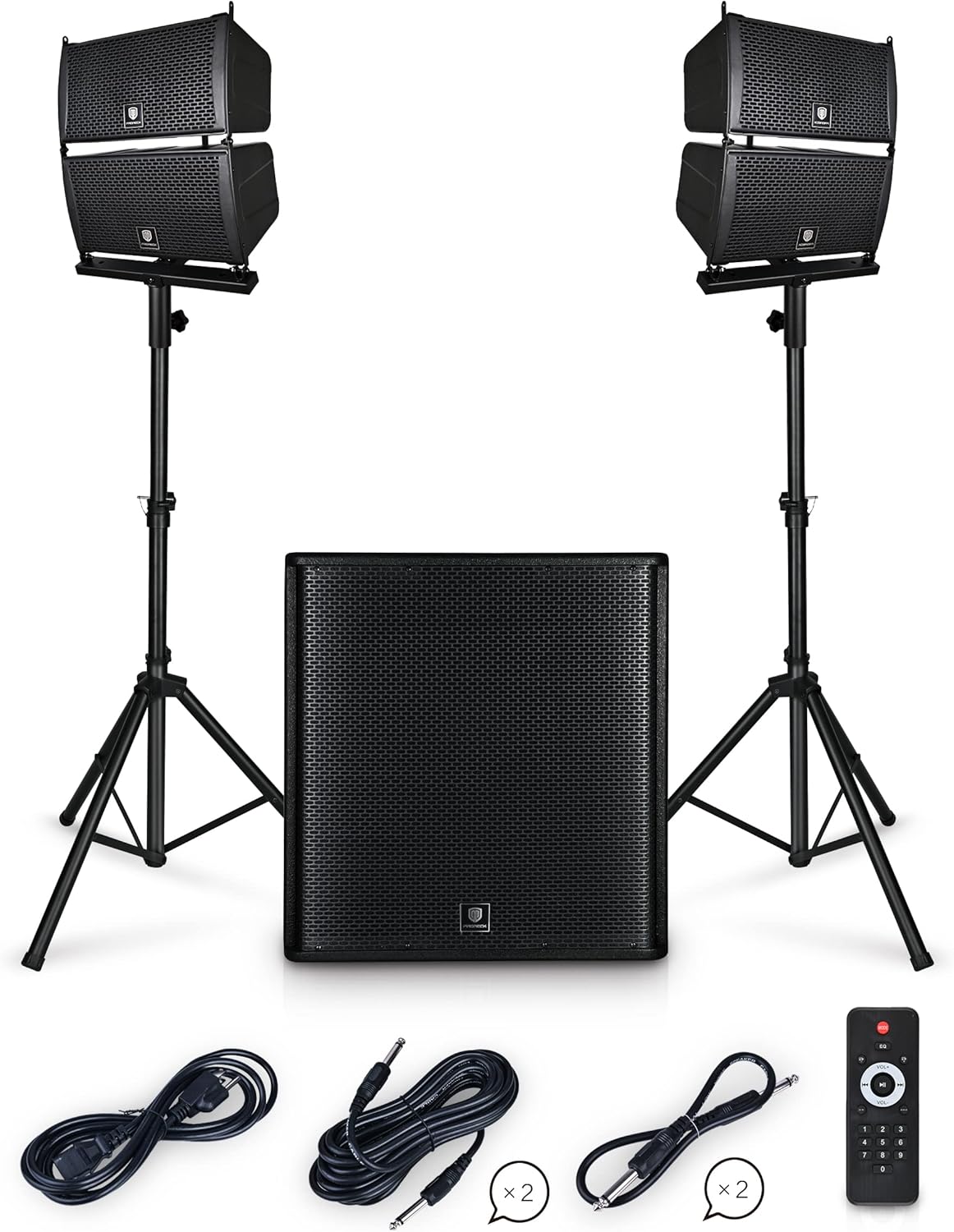 4000W PA Speaker System and 18 inch Active Subwoofer I7855