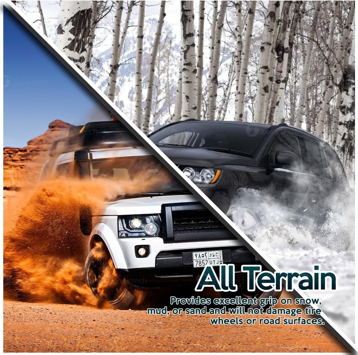 Car Mud Snow Chains Pack of 2 Q577