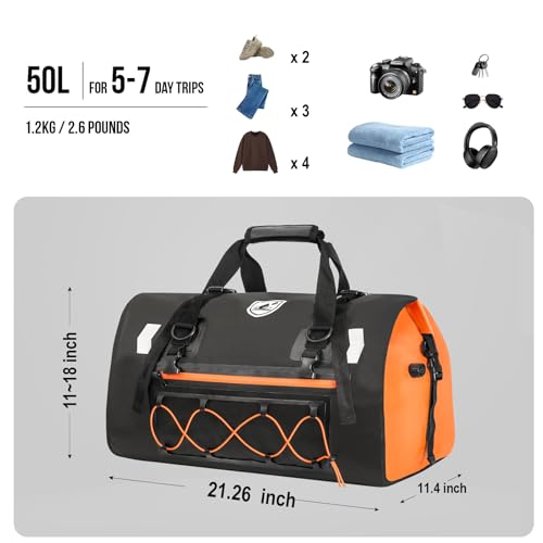 50L Waterproof Motorcycle Dry Bag D990389