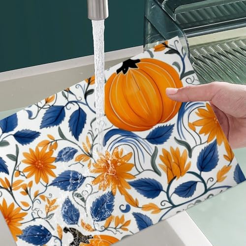 Botanical Faux Leather Placemats Pack of 6 I91439