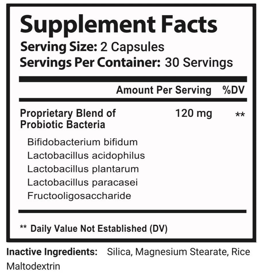 3-Pack Digestive Health Supplement 180 Capsules W109