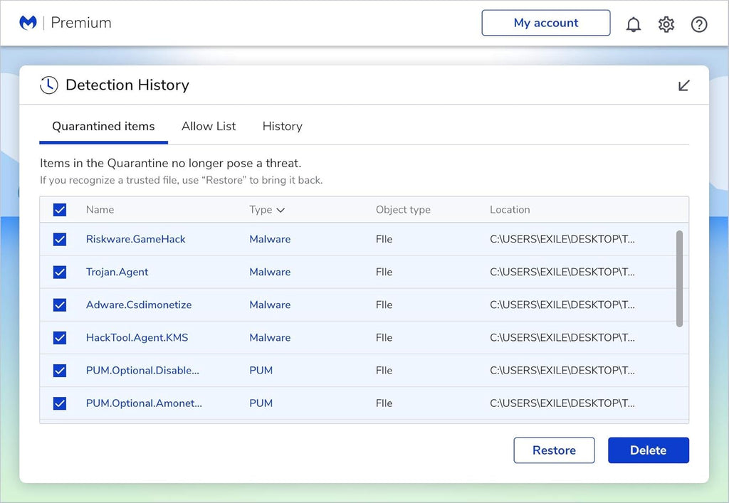 Antivirus Software 12 Months 10 Devices A321351