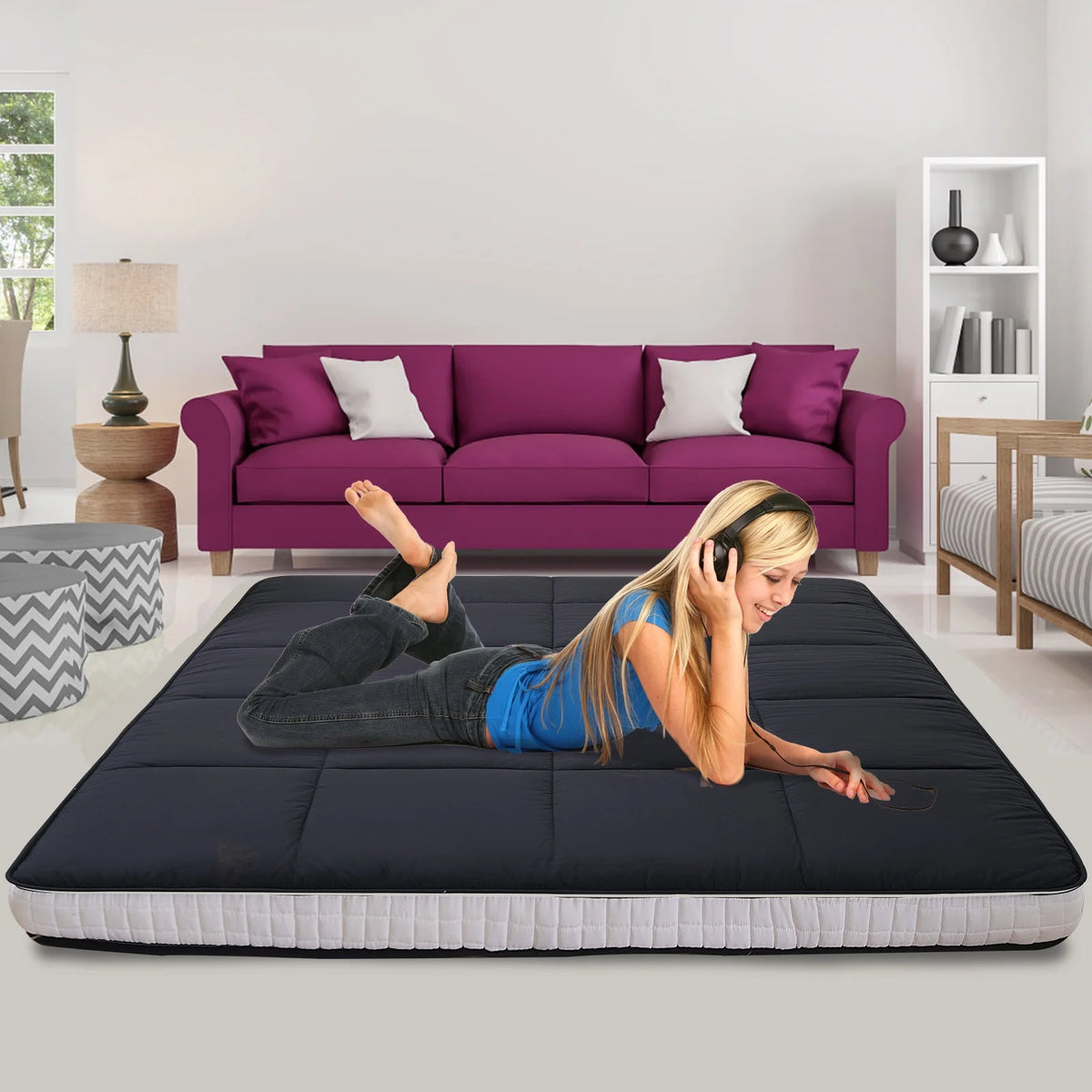 Folding Floor Mattress Twin Size M103