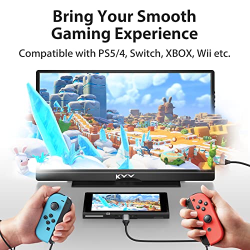 15.6'' FHD 1080P Portable Monitor with Smart Cover Bag N575