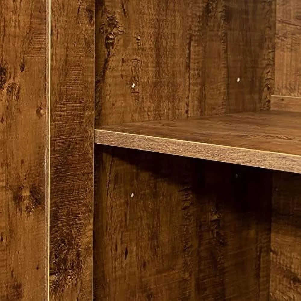 Mid-Century Coffee Cabinet Sideboard Buffet Accent Console Table Oak J184