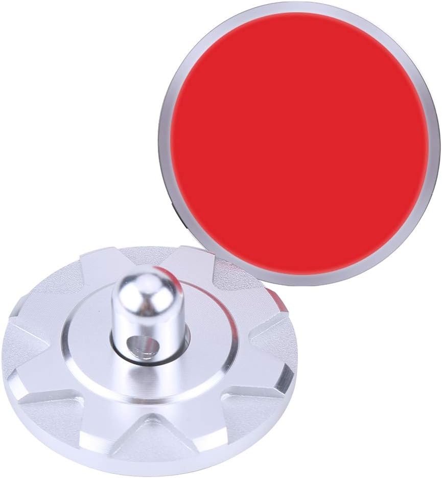 Silver Aluminum Hood Pin Kit 2pcs I904