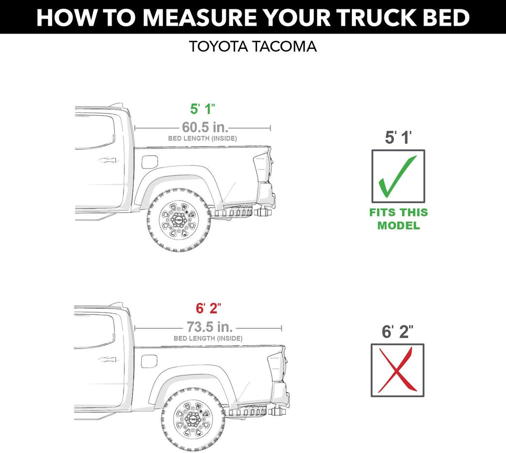Retractable Truck Bed Tonneau Cover V471724