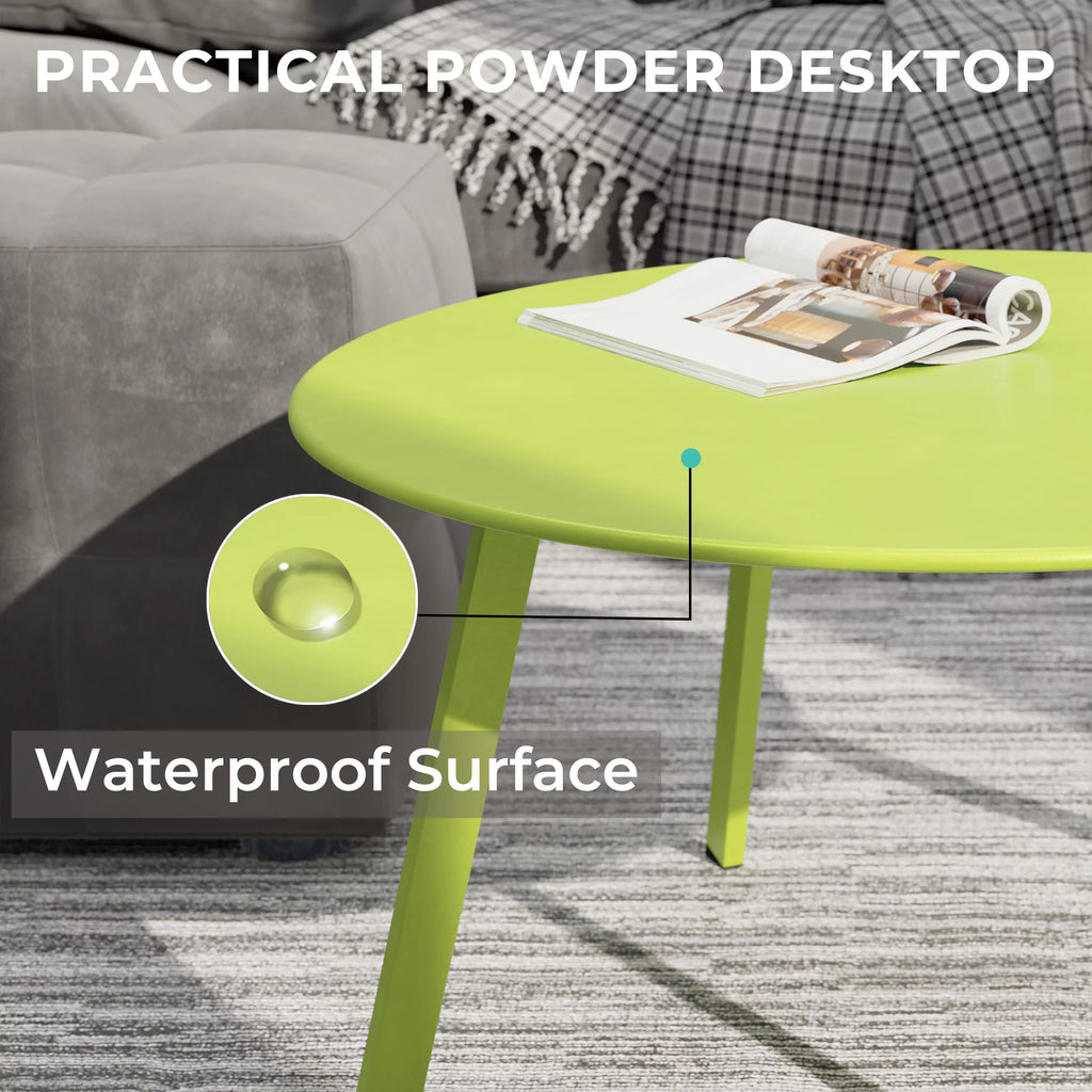 Round Steel Outdoor Coffee Table S5074