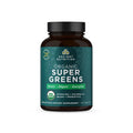 Organic Super Greens Probiotic Tablets with Spirulina Chlorella Moringa 90 Count V7666