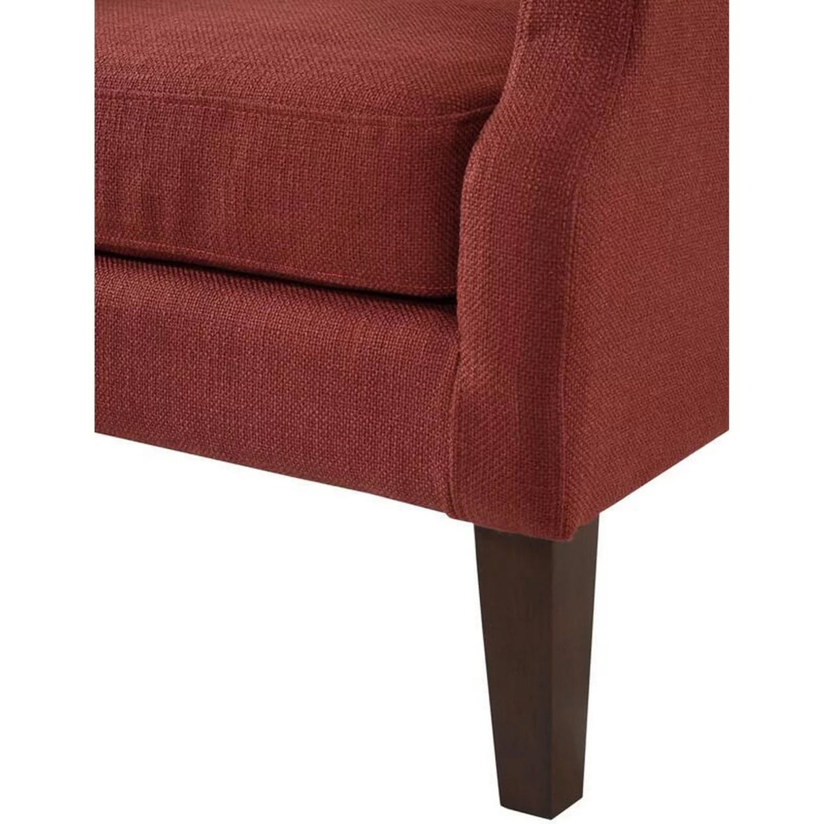 Red Fabric Accent Chair F7336