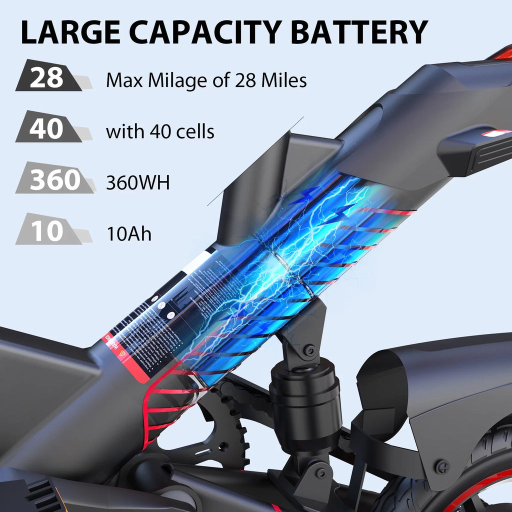 Folding Electric Bike 450W 36V 10.5AH Y417130