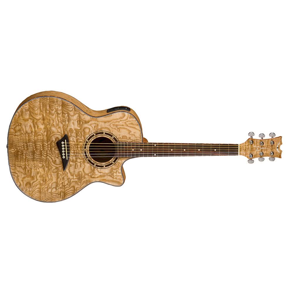 Quilt Ash Acoustic/Electric Guitar A528429