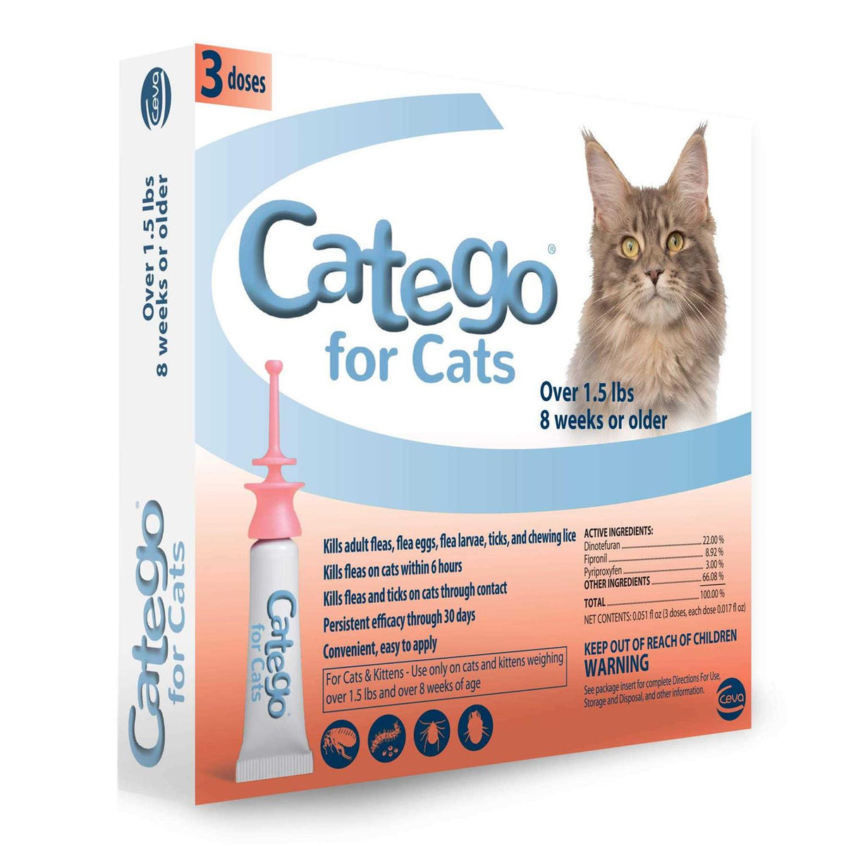 Flea & Tick Treatment for Cats U365120