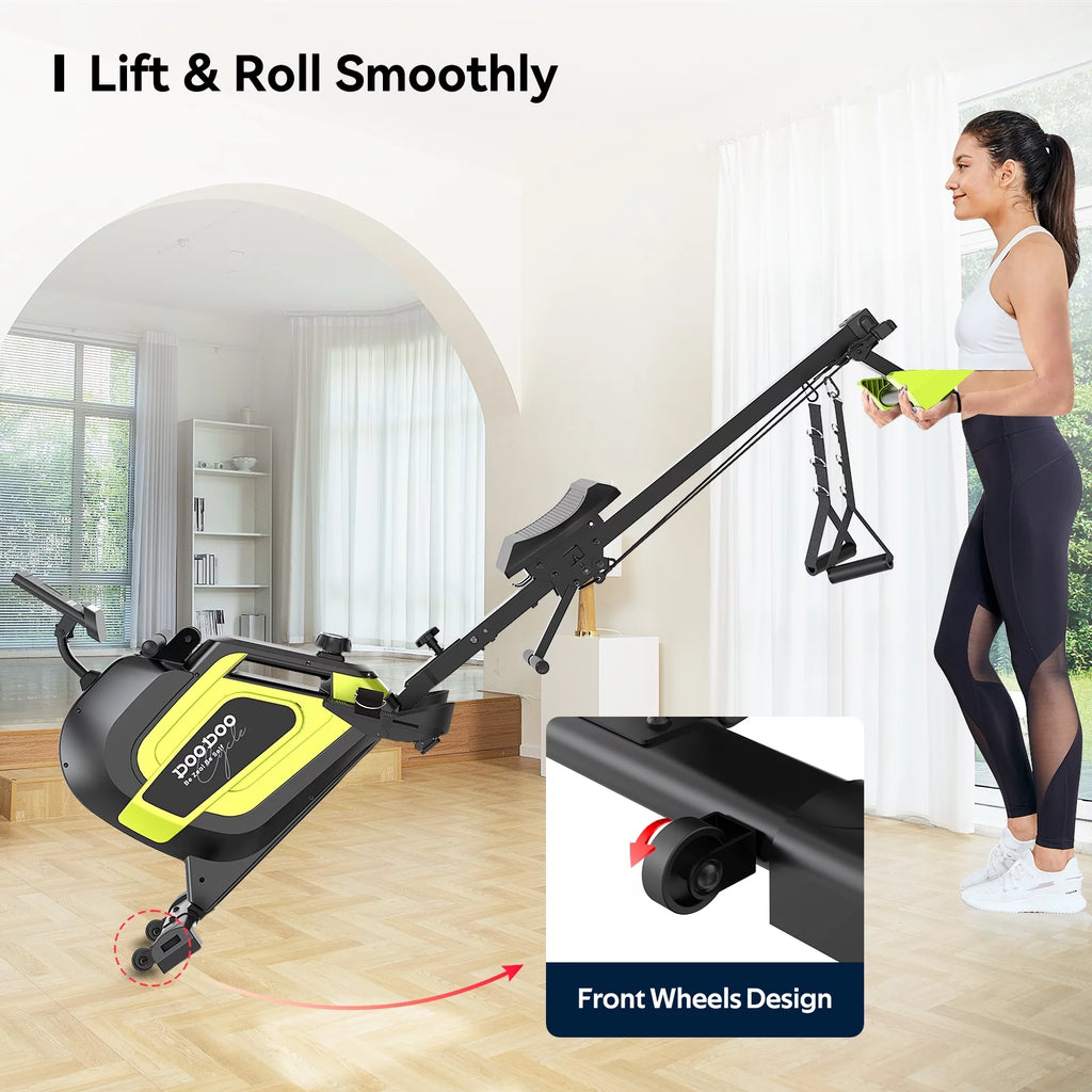 Magnetic Rowing Machine 14 Levels 350 LBS with LCD Monitor Z90127