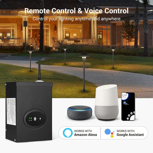 120W Smart Wi-Fi Low Voltage Transformer Pack of 2 Z6002