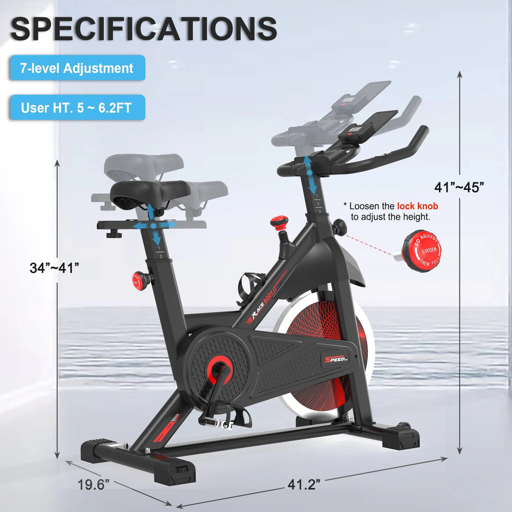 Magnetic Resistance Indoor Cycling Bike M2337