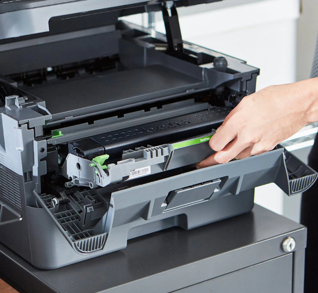 Monochrome Laser All-in-One Printer with Duplex Printing and Wireless Connectivity O29533