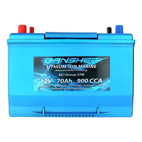 Group 27 Dual Terminal Deep Cycle Lithium-Ion Battery V19169