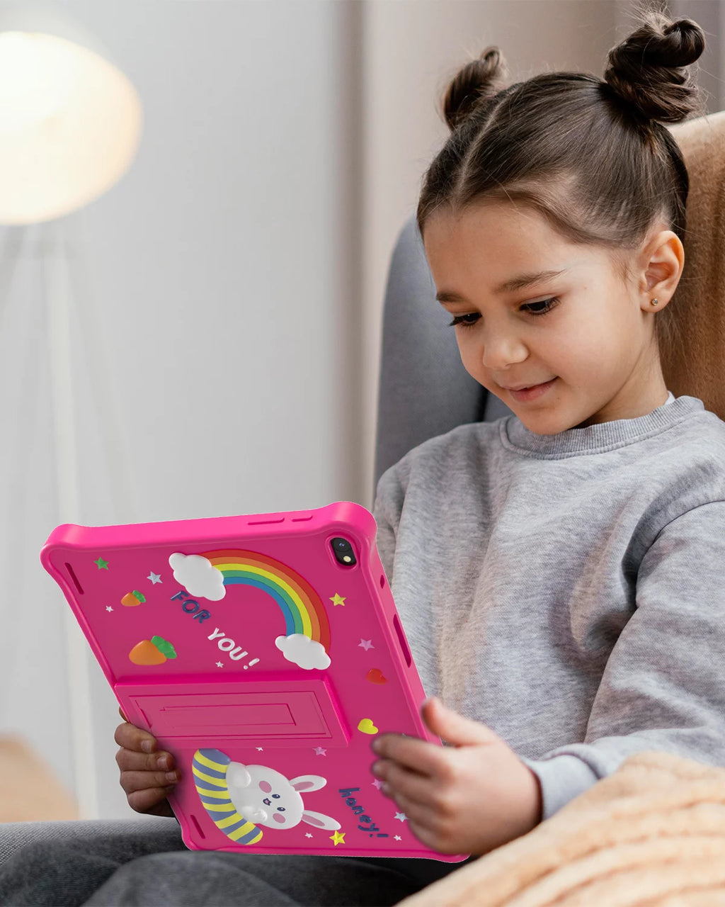 10 inch Android 12 Kids Tablet 32GB with Shockproof Case B410