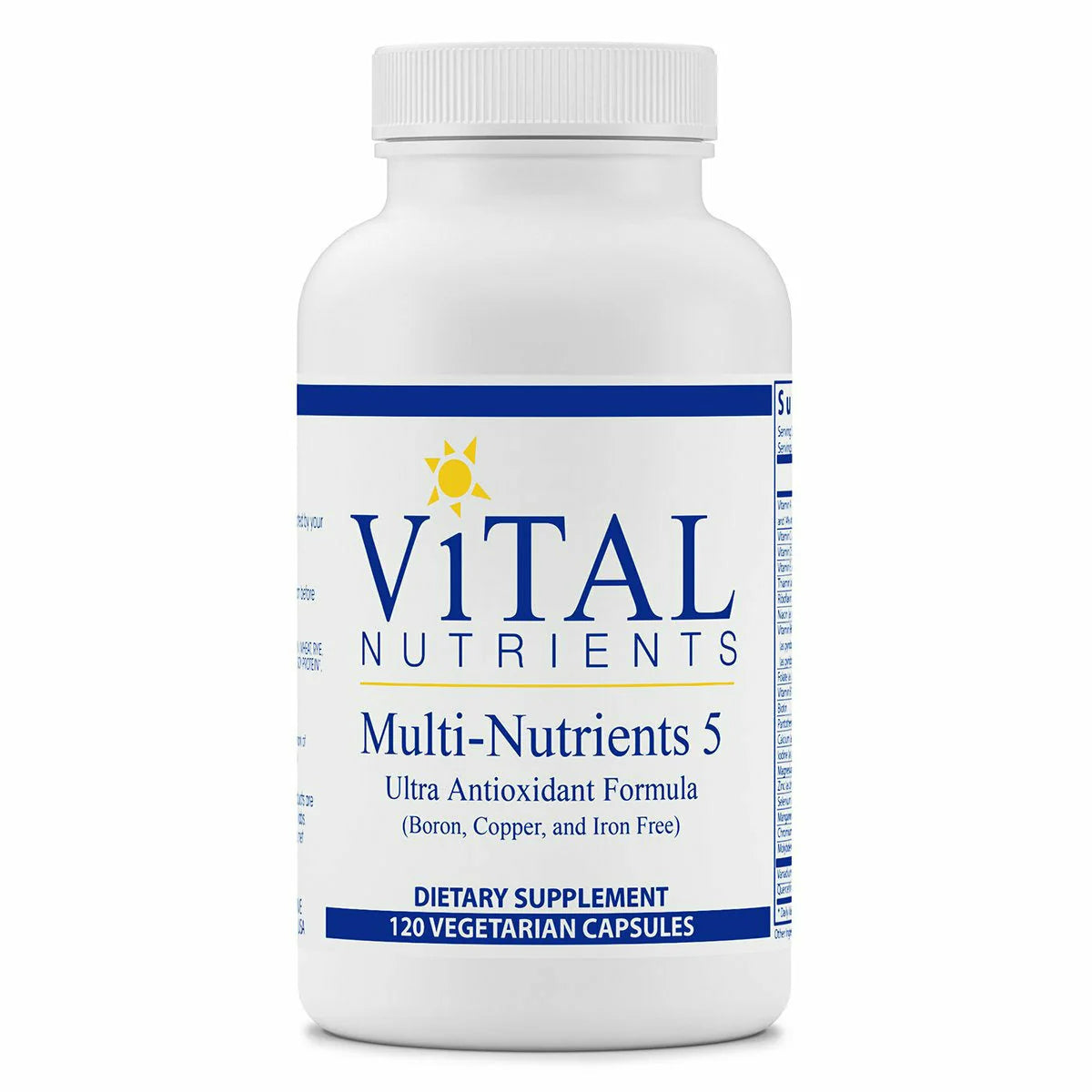 Multi-Nutrients 5 120 caps N34119