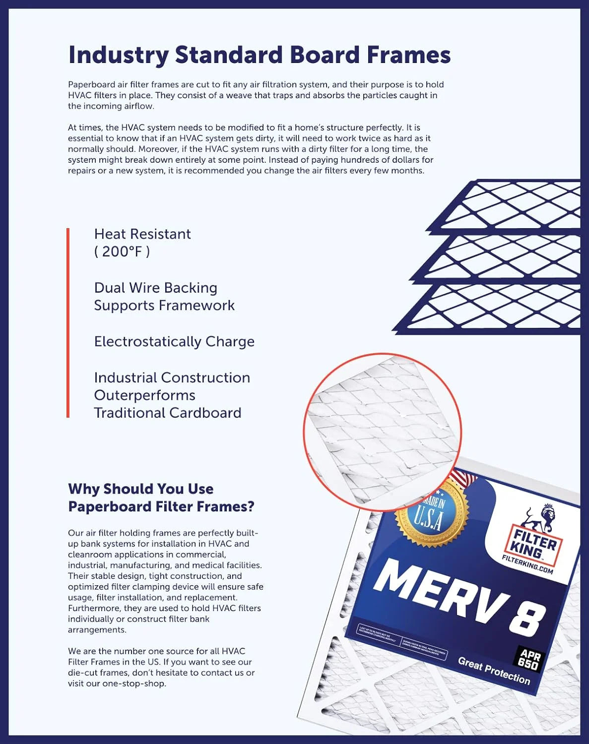 11x66x1 MERV 8 Pleated HVAC Air Filter 4-Pack A91127