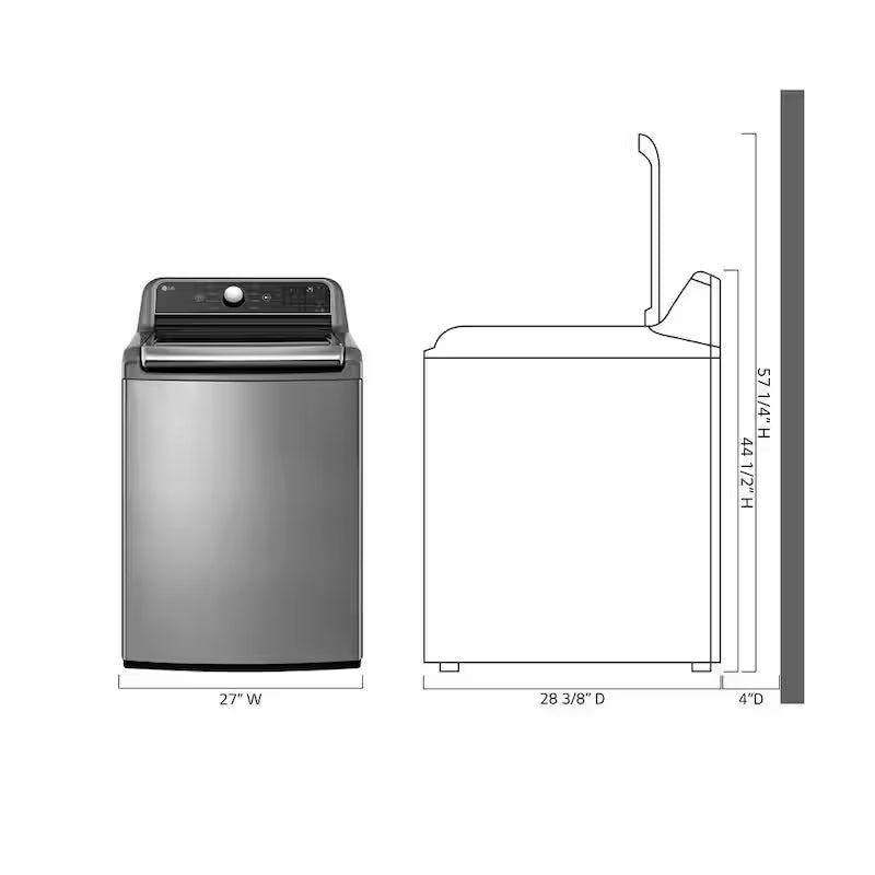 5.5 Cu. Ft. Top Load Washer with Impeller R975