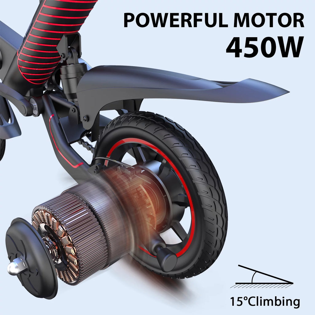 Folding Electric Bike 450W 36V 10.5AH Y417130