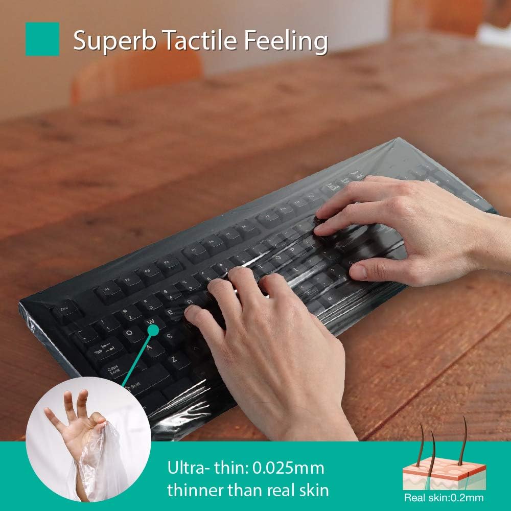 Waterproof Anti-Dust Universal Keyboard Cap Cover 100 Pack Z42245
