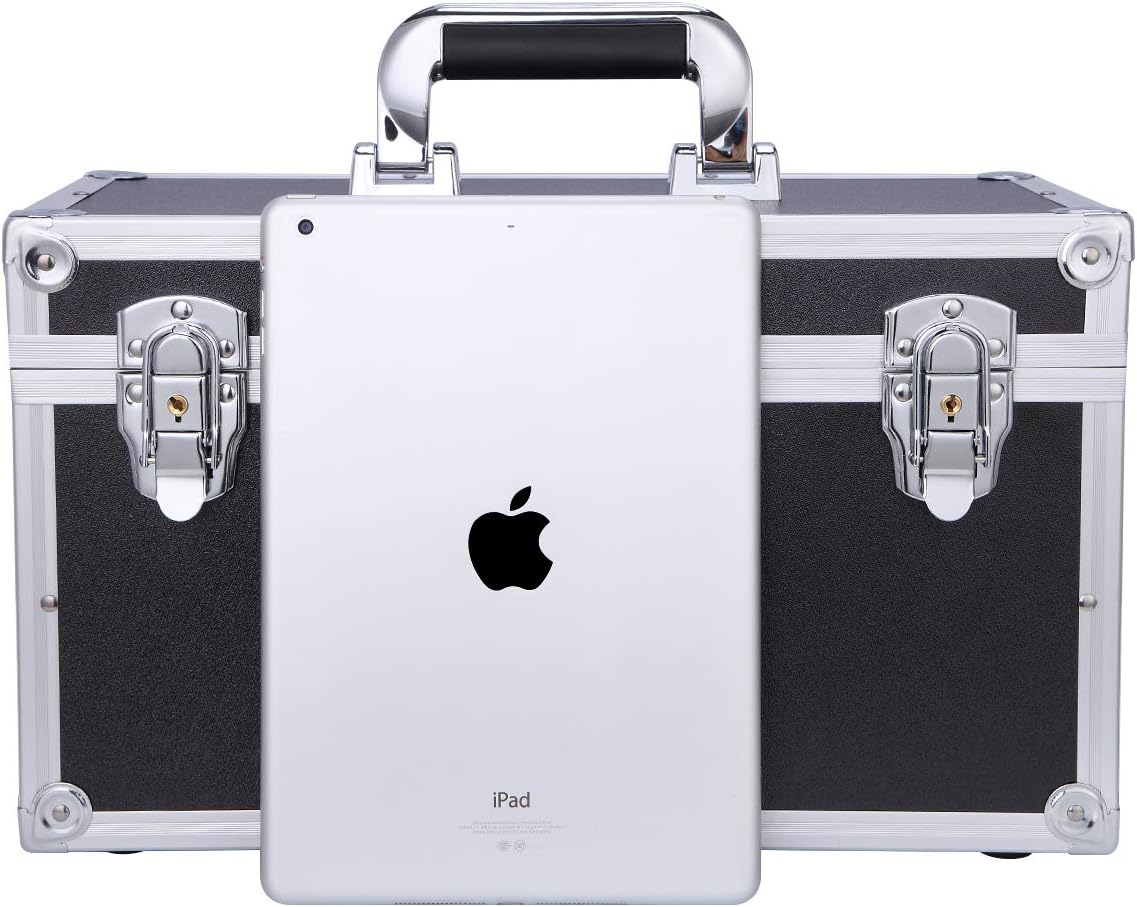 Lockable Portable Aluminum Tool Box Organizer Pack of 2 D543329